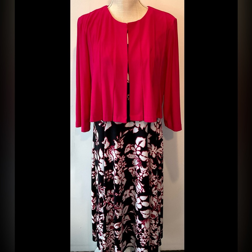 Julian Taylor NY Dress & Matching Jacket- EUC